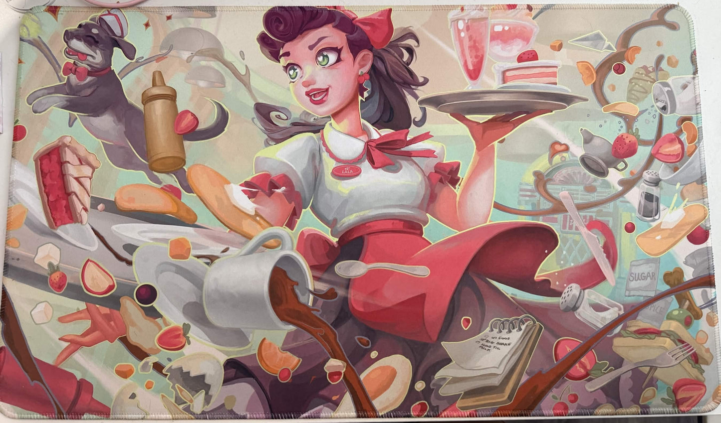 MISS LALA PLAYMAT & MOUSEPAD